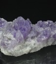 Quartz var.Amethyst, Pyrite