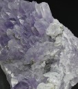 Quartz var.Amethyst, Pyrite