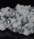 Pyrite on Sphalerite, Quartz