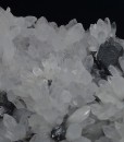 Pyrite on Sphalerite, Quartz