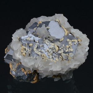 Rhombohedral Calcite, Galena