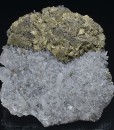 Chalcopyrite on Quartz