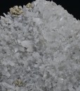 Chalcopyrite on Quartz