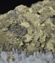 Chalcopyrite on Quartz