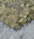 Chalcopyrite on Quartz