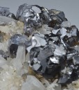 Cleiophane on Quartz, Galena