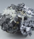 Skeletal Galena, Sphalerite, Quartz, Chalcopyrite
