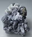 Skeletal Galena, Sphalerite, Quartz, Chalcopyrite