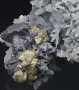 Quartz, Chalcopyrite, Sphalerite