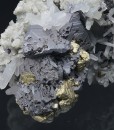 Quartz, Chalcopyrite, Sphalerite