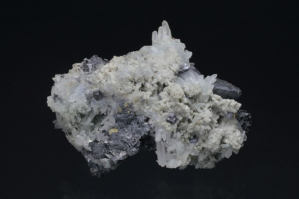 Quartz, Chalcopyrite, Sphalerite