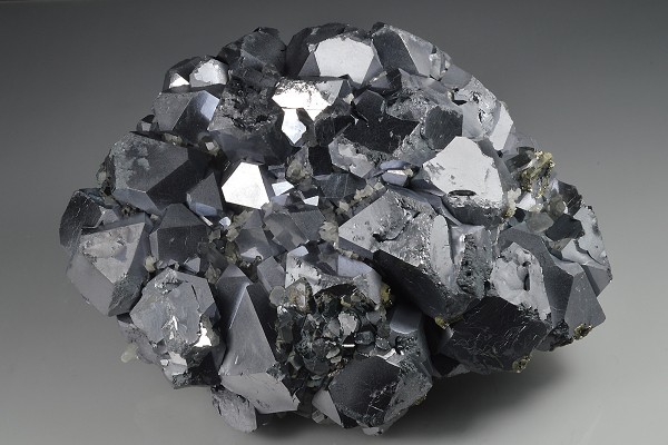 Truncated Galena, Quartz, Sphalerite, Chalcopyrite, Pyrite