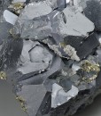 Truncated Galena, Quartz, Sphalerite, Chalcopyrite, Pyrite