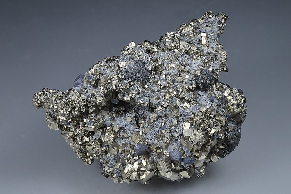 Pyrite, Galena, Sphalerite