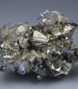 Pyrite, Sphalerite, Chalcopyrite, Quartz - floater