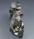 Pyrite, Sphalerite, Chalcopyrite, Quartz - floater