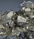 Pyrite, Sphalerite, Chalcopyrite, Quartz - floater