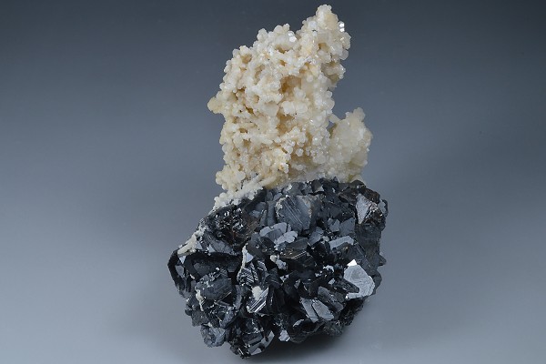 Calcite on Sphalerite