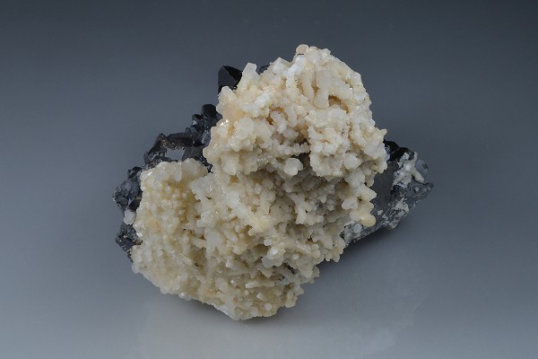 Calcite on Sphalerite