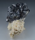 Calcite on Sphalerite