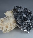 Calcite on Sphalerite