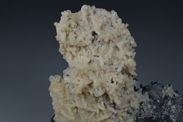Calcite on Sphalerite