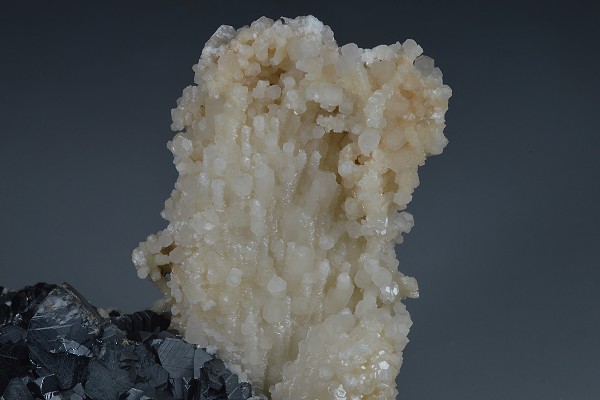 Calcite on Sphalerite