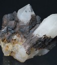 Siderite on Quartz