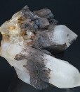 Siderite on Quartz