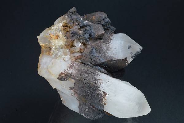 Siderite on Quartz