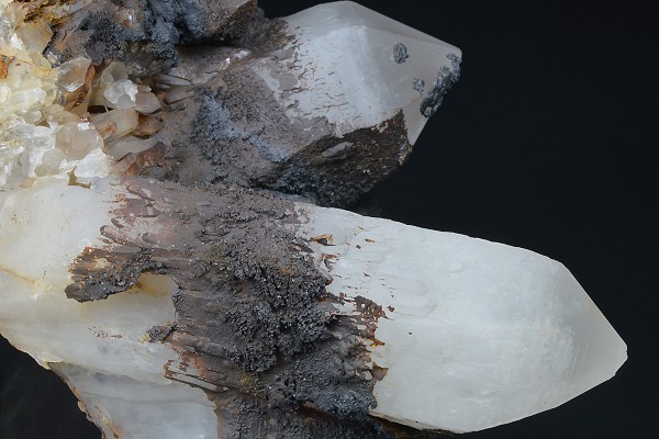 Siderite on Quartz