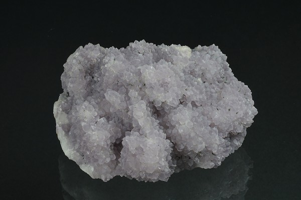 Quartz var.Amethyst, Chalcopyrite