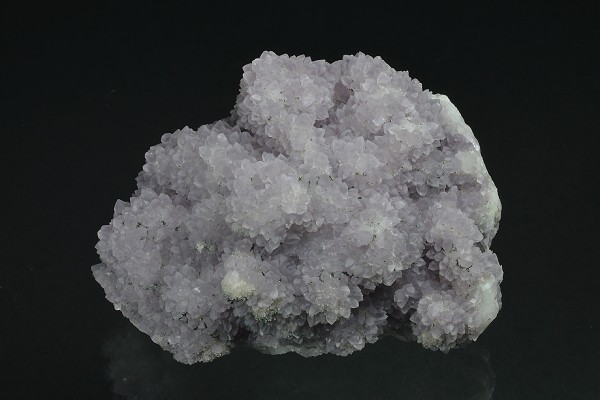 Quartz var.Amethyst, Chalcopyrite