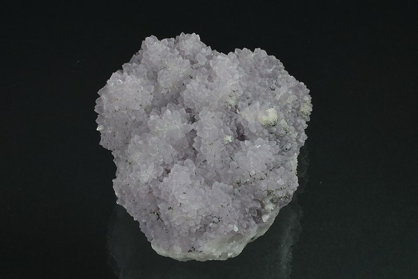 Quartz var.Amethyst, Chalcopyrite
