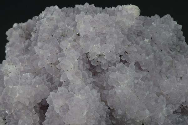 Quartz var.Amethyst, Chalcopyrite