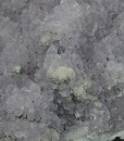 Quartz var.Amethyst, Chalcopyrite