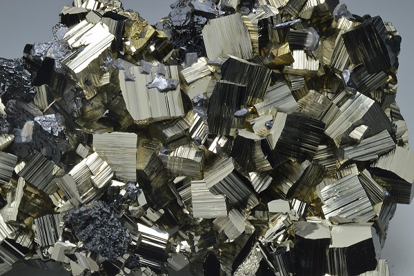 Pyrite, Sphalerite, Chalcopyrite, Galena