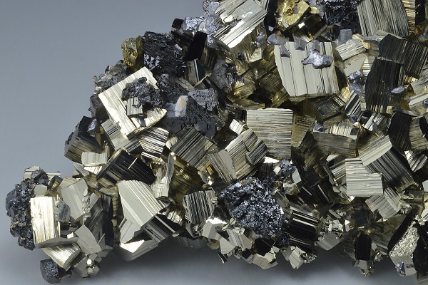 Pyrite, Sphalerite, Chalcopyrite, Galena