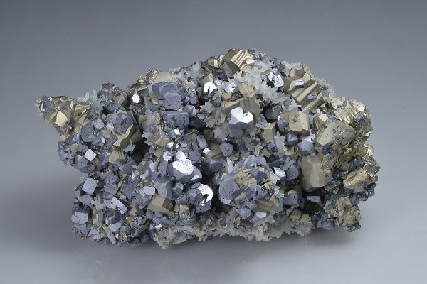 Pyrite, Galena, Quartz, Sphalerite