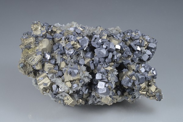 Pyrite, Galena, Quartz, Sphalerite