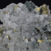 Chalcopyrite on Quartz, Calcite