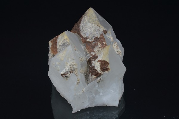 Quartz, Rhodochrosite, Calcite