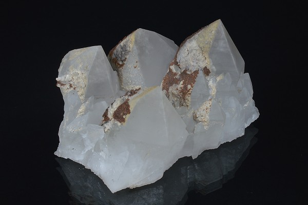 Quartz, Rhodochrosite, Calcite
