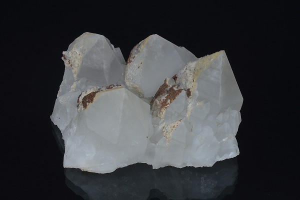 Quartz, Rhodochrosite, Calcite