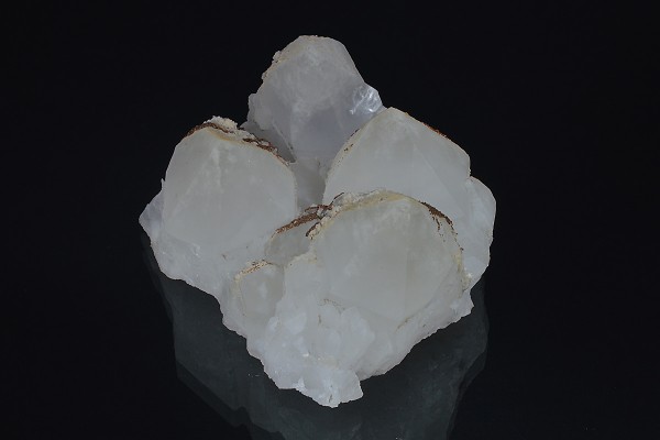 Quartz, Rhodochrosite, Calcite
