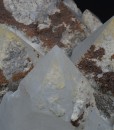 Quartz, Rhodochrosite, Calcite