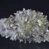 Quartz, Chalcopyrite, Rhodochrosite - floater