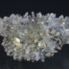Quartz, Chalcopyrite, Rhodochrosite - floater