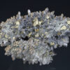 Quartz, Chalcopyrite, Rhodochrosite - floater