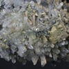 Quartz, Chalcopyrite, Rhodochrosite - floater